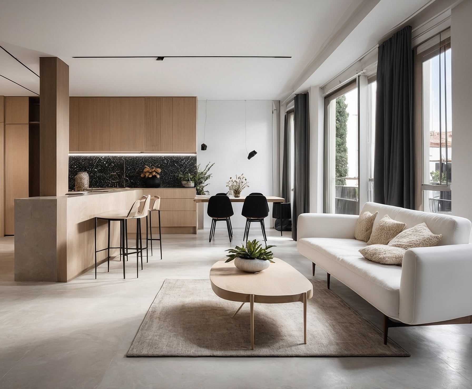 Reforma integral de apartamento urbano de lujo